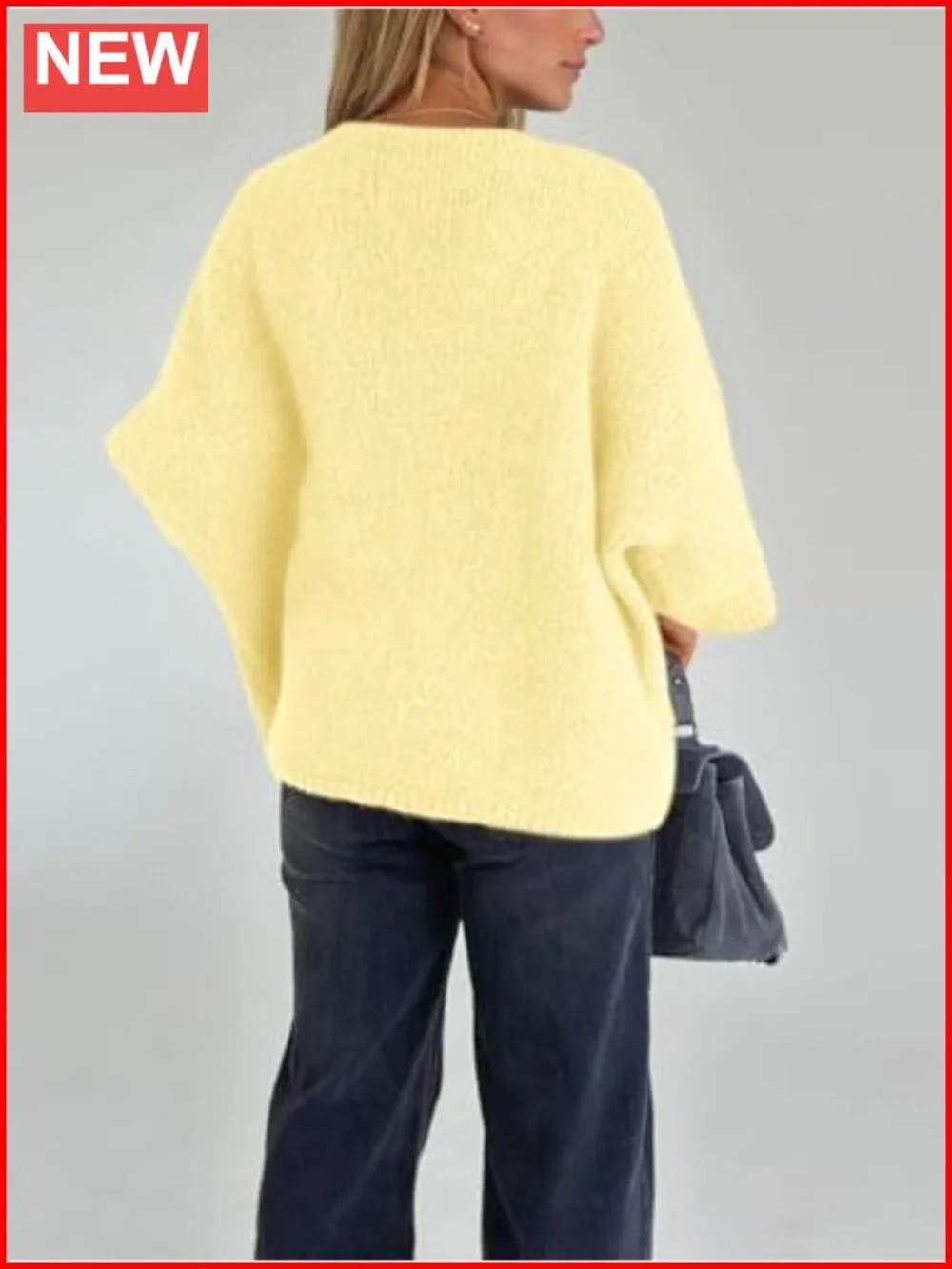 Oversized Short Sleeve Button Up V Neck Knit Cardigan Sweater